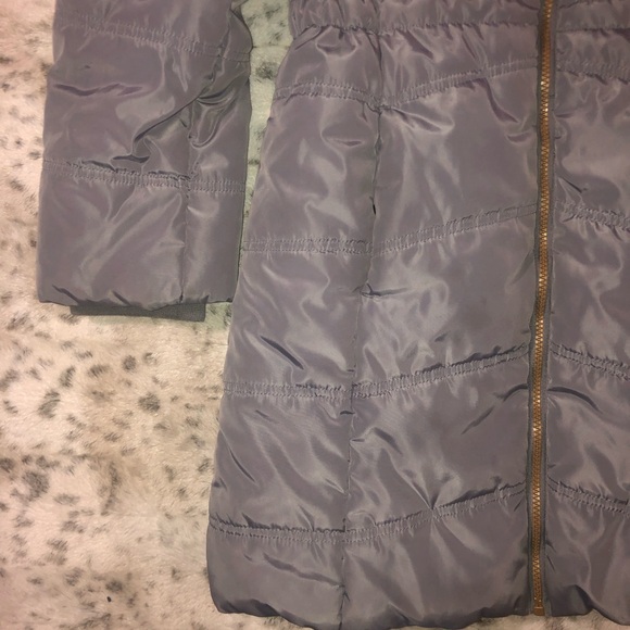 Calvin Klein Puffer Jacket Girls Size Large Gray Color - Picture 2 of 11